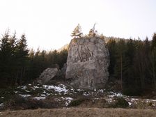 Krkavá skala (The Krkava rock)