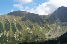 Rohačska dolina smerom na Volovec a Ostrý Roháč