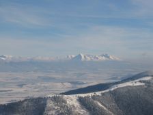 Maly Salatín smerom na Vysoke Tatry a Lubč. Maguru