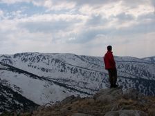 Spalena - hreben Nizkych Tiatier smerom na Magurku