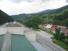 Ružomberok - Biely Potok - Kovostav, vstup do mesta od juhu po ceste E77 / 59