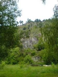 Liskovsky kamenolom - centralna skala