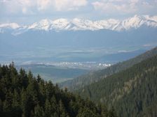 Západné Tatry a L.Mikuláš od Dechtárky