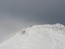 Pod vrcholom Kľaku 1352 m.n.m.