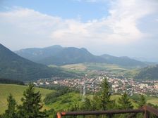 Ružomberok - zapad a stred mesta (Skokanský mostík)