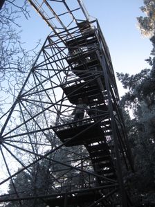 Skokanský mostík na Kalvárii
