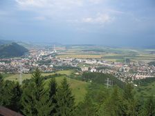 Ružomberok - stred mesta (Skokanský mostík)