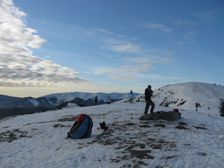 Donovaly - Nová hoľa 1370 m.n.m. smerom na Krížnu