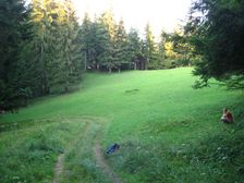 Horská čistina nad Liptovským Sliačom