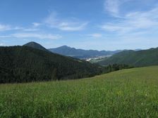 Lúky nad Jaziercami smerom do RK