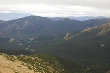 Zákľuky (1914 m.n.m.) smerom do Jasnej