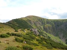 Korol Bôru od severu - západný hrebeň
