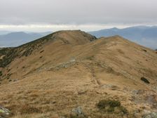 Na hrebeni Bôru - Kliny 1886 m.n.m.