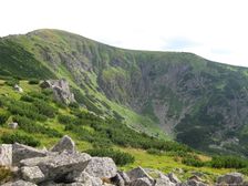 Korol Bôru od severu - východný hrebeň