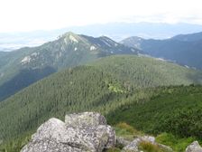 Hrebeň Bôru smerom na Sinú