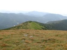 Na Bôre - západný hrebeň do Križskej doliny