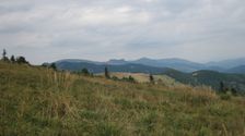 Hlavny hreben Velkej Fatry od Tureckej