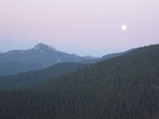 Siná od Vysokej po zotmení