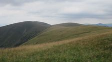 Hlavny hreben na Ostredok od Kriznej
