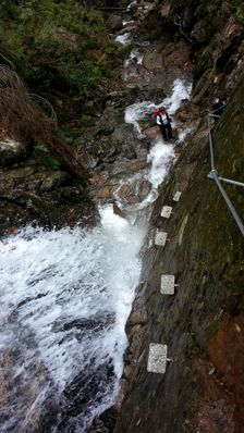 Via Ferrata kanonom na Martinske hole - variant C