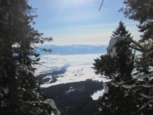 Vyhlad na Nizke Tatry po ceste na Babky