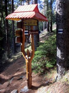 Turisticka odbocka na Barananec