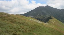 Gaborove sedlo smerom na Bystru