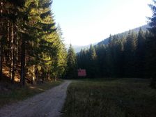 Cesta od Prievalca na Magurku