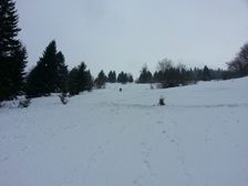 Lyzovacka na Brankove smerom do Ludrovskej doliny