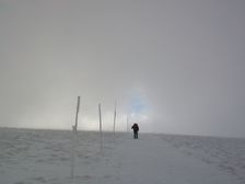 Pod vrcholom Ploskej od zapadu