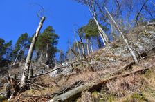 Podšturec, extra prudký výstup