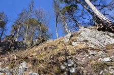 Podšturec, extra prudký výstup