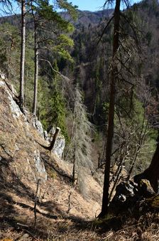 Podšturec, extra prudký výstup