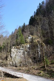 Harmanecká dolina, bralá & most