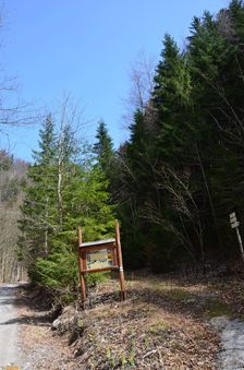 Veľký tunel 690m, smerovník