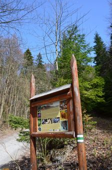 Dolina Túfna, informačná tabuľa