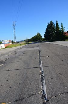 Cesta I. triedy 65, Turčiansky tankodrom