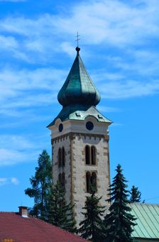 Liptovský Mikuláš, kostol sv. Mikuláša, veža