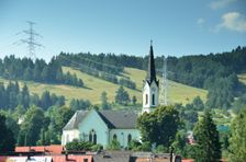 Černová, rímskokatolícky kostol Panny Márie Ružencovej