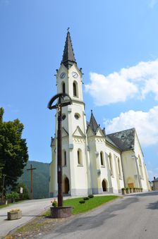 Černová, rímskokatolícky kostol Panny Márie Ružencovej