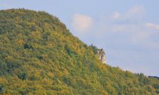 Tŕnie 716m, vyhliadkové bralo