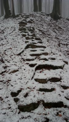 Pôvodné banícke schody