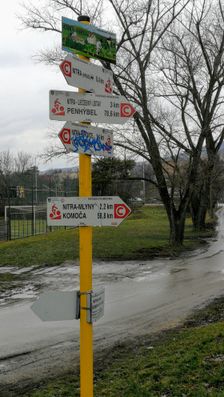 Cyklorázcestník, Nitra