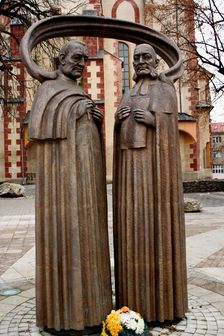 Statues of Stefan Moyses and Karol Kuzmany, Banska Bystrica