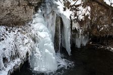 Waterfall Haj, Haj valley, Slovakia