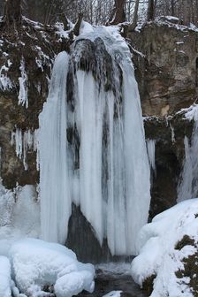 Waterfall Haj, Haj valley, Slovakia