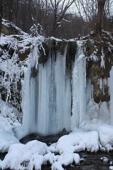 Waterfall Haj, Haj valley, Slovakia