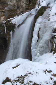 Waterfall Haj, Haj valley, Slovakia