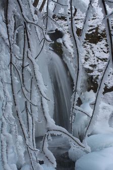Waterfall Haj, Haj valley, Slovakia