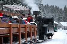 Oravská lesná železnica - stanica Tanečník